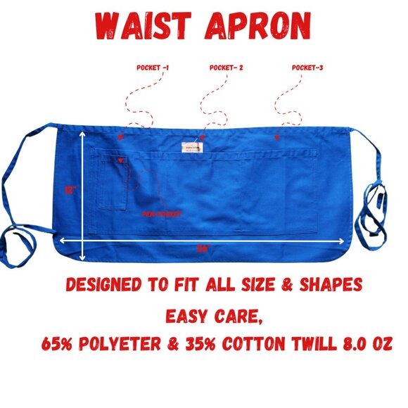 Waist Apron – Durable, Efficient, and Easy to Care For - Picture 4 of 4